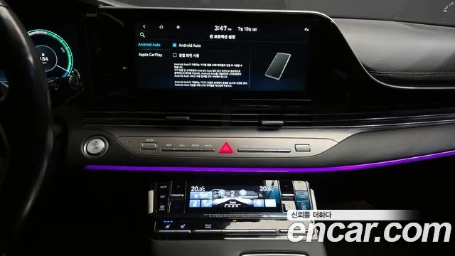 Hyundai The New Grandeur IG Hybrid 2021 Черный из Кореи, фото 5