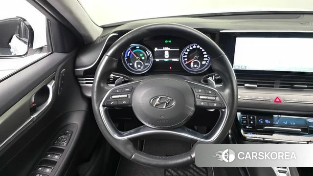 Hyundai The New Grandeur IG Hybrid 2020 Белый из Кореи, фото 5