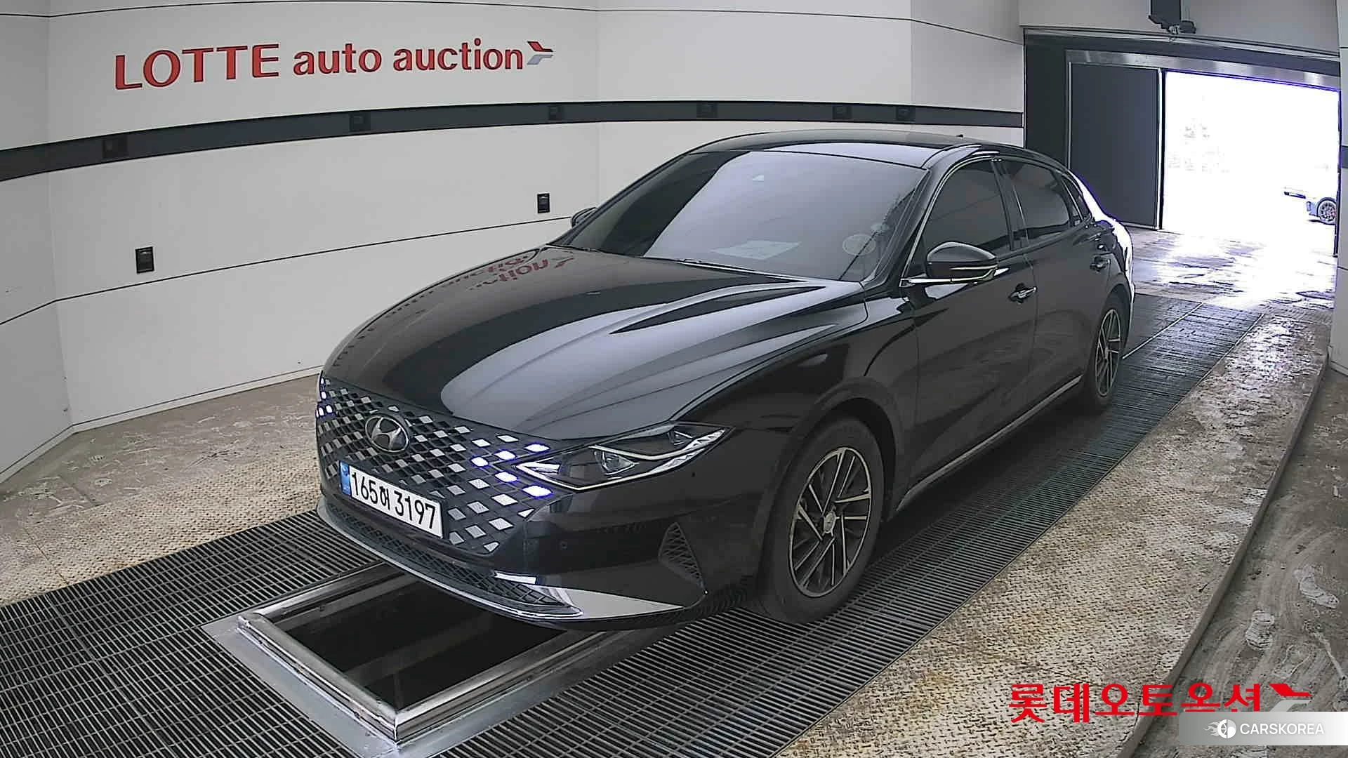 Hyundai Grandeur 2022 Midnight Black Pearl из Кореи, фото 5