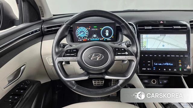 Hyundai Tucson Hybrid (NX4) 2020 Черный из Кореи, фото 5