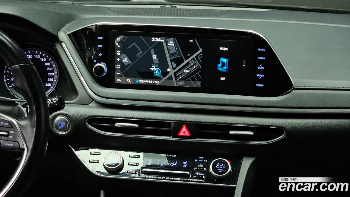 Hyundai Sonata Hybrid (DN8) 2020 Черный из Кореи, фото 5