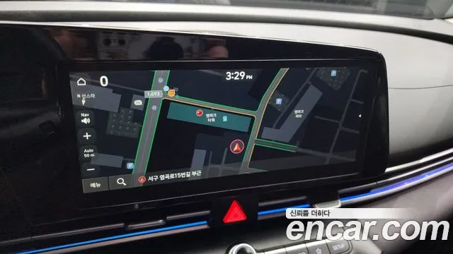 Hyundai The New Avante Hybrid (CN7) 2023 Серебристо-серый из Кореи, фото 5