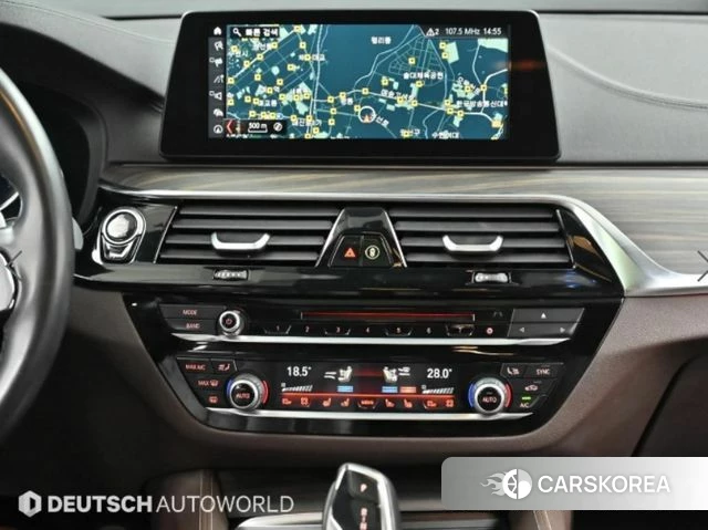 BMW 5 Series (G30) 2018 Черный из Кореи, фото 5