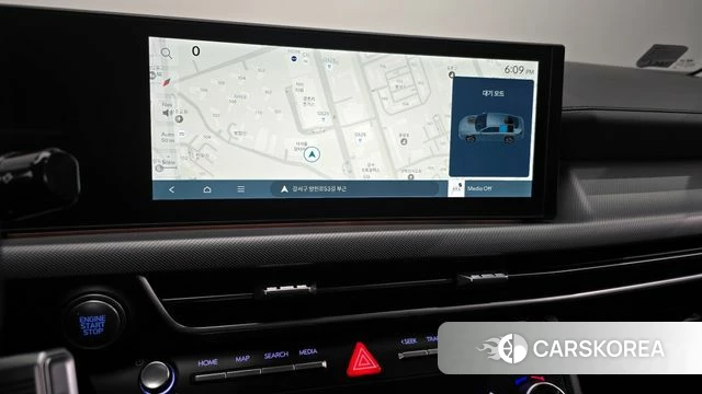 Hyundai Sonata D Edge Hybrid (DN8) 2023 Светло-серебряный цвет из Кореи, фото 5