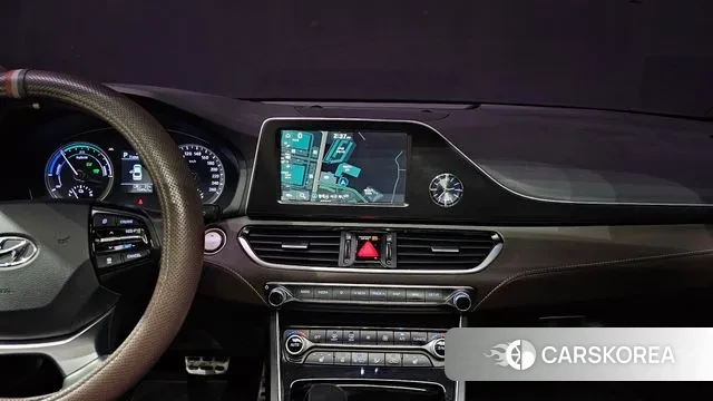 Hyundai Grandeur IG Hybrid 2018 Белый из Кореи, фото 5