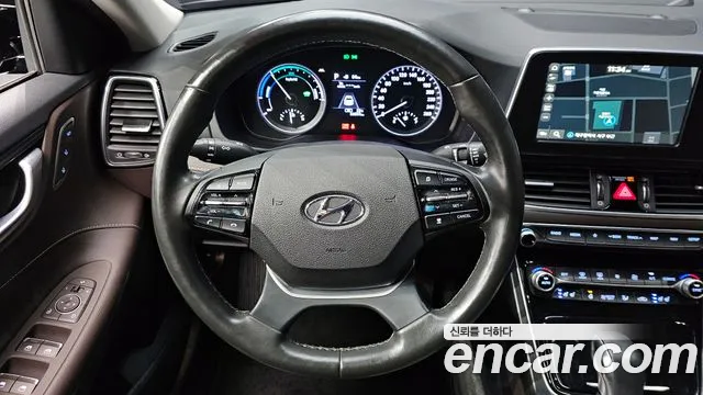 Hyundai Grandeur IG Hybrid 2019 Черный из Кореи, фото 5