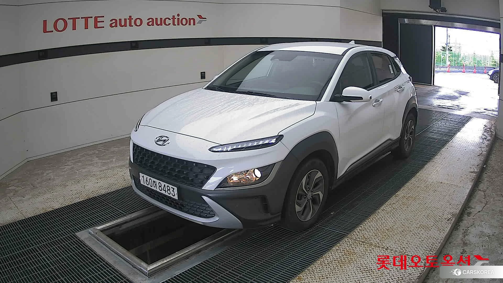 Hyundai Kona Hybrid 2021 Atlas White из Кореи, фото 5