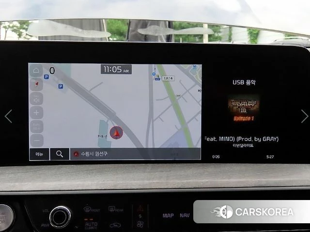 Kia K8 2022 Серый из Кореи, фото 5