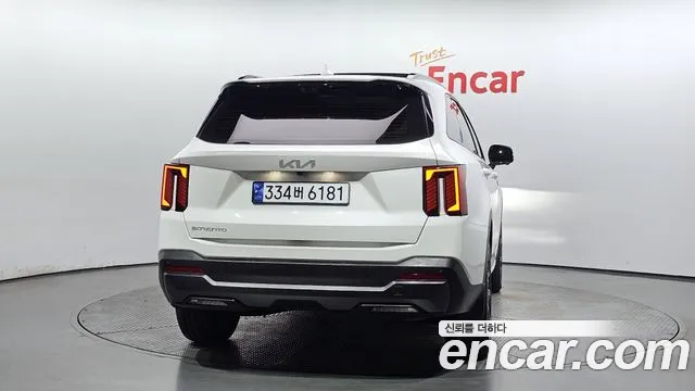 Kia The New Sorento 4th Generation 2023 Белый из Кореи, фото 5