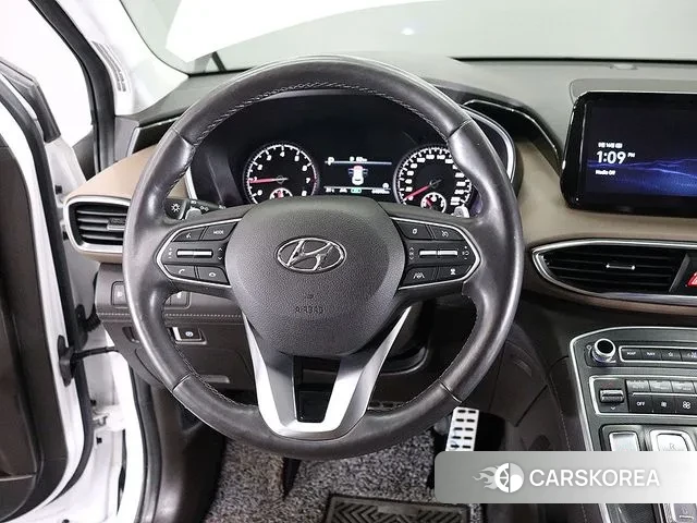 Hyundai The New Santa Fe 2021 Черный из Кореи, фото 5