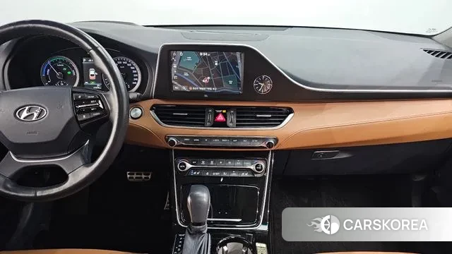 Hyundai Grandeur IG Hybrid 2019 Белый из Кореи, фото 5