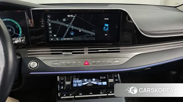 Hyundai The New Grandeur IG Hybrid 2021 Серый из Кореи, фото 5