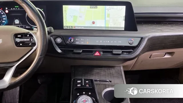 Kia K8 Hybrid 2022 Белый из Кореи, фото 5