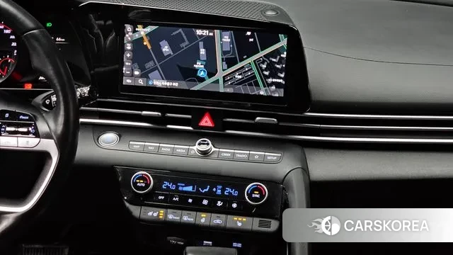 Hyundai Avante (CN7) 2021 Черный из Кореи, фото 5