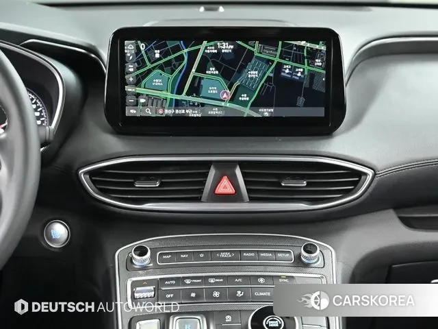 Hyundai The New Santa Fe 2021 Белый из Кореи, фото 5