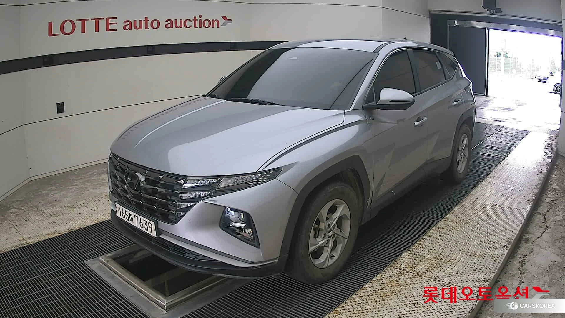 Hyundai Tucson 2022 Shimmering Silver Metallic из Кореи, фото 5