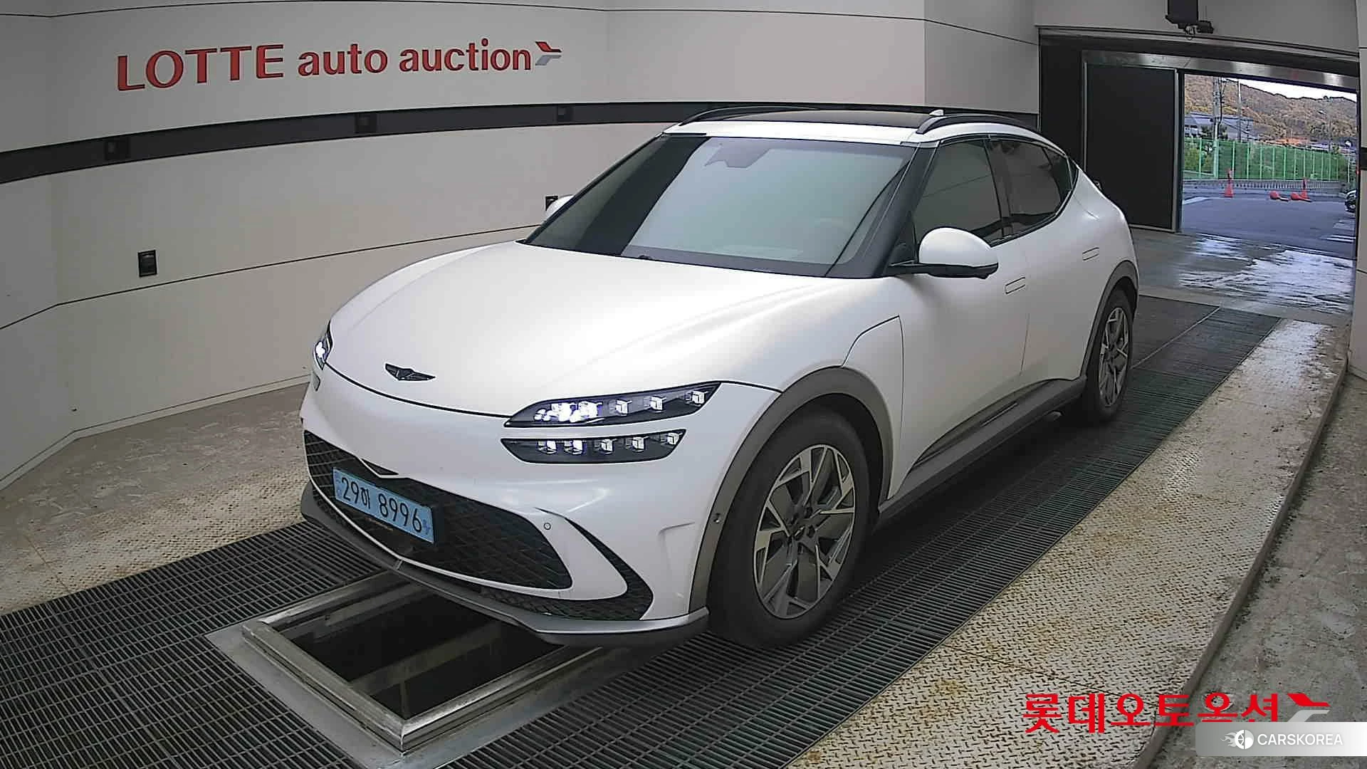 Hyundai GV60 2022 Matterhorn White (matte) из Кореи, фото 5