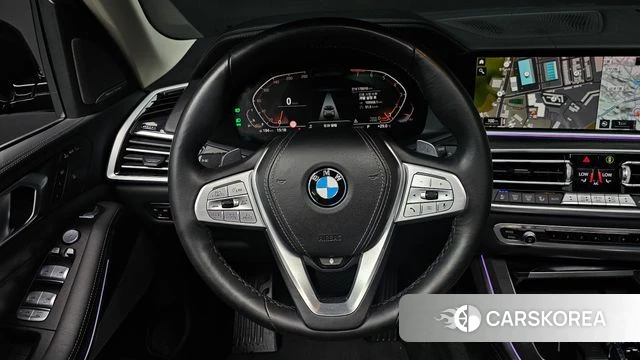 BMW X7 (G07) 2021 Черный из Кореи, фото 5