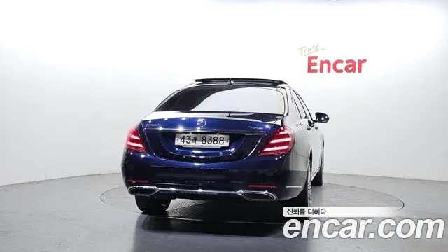 Mercedes-Benz S-Class W222 2019 Синий из Кореи, фото 5
