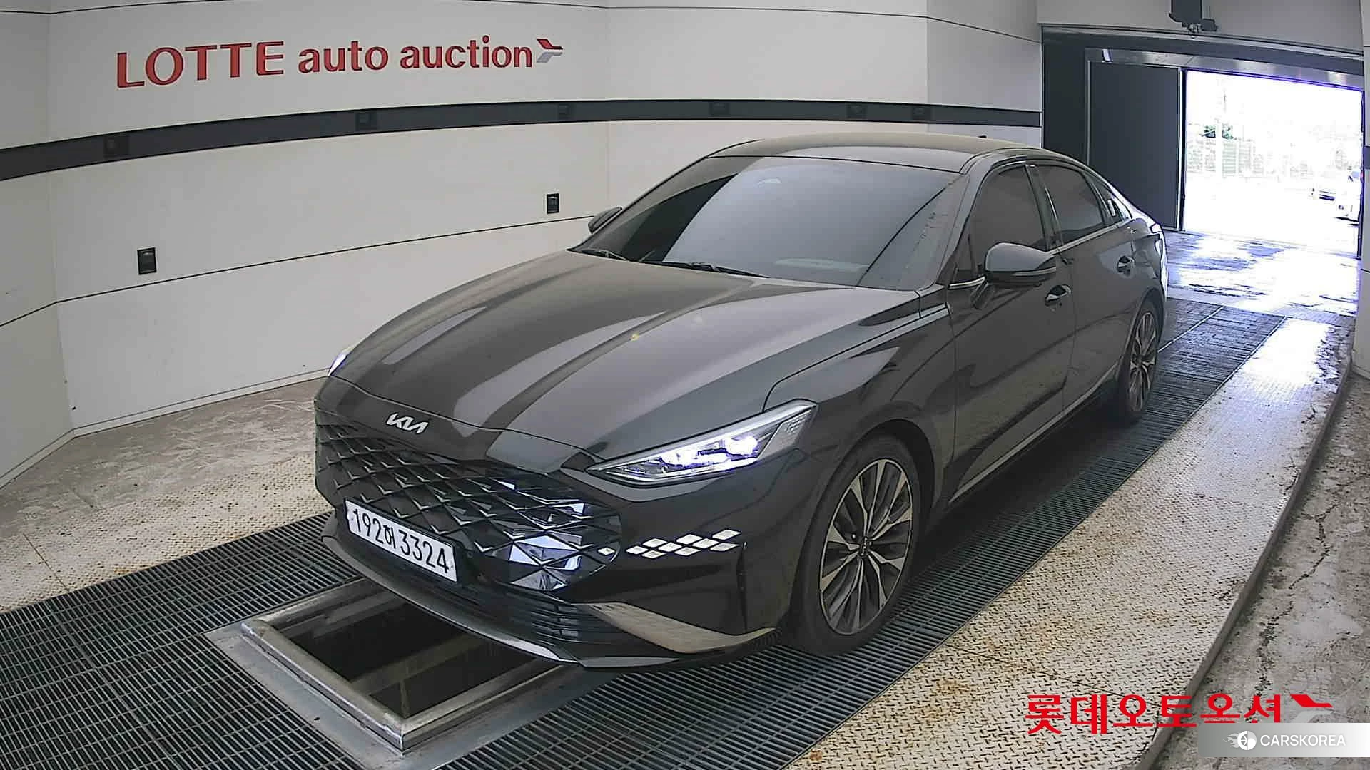Kia K8 2023 Aurora Black Pearl из Кореи, фото 5