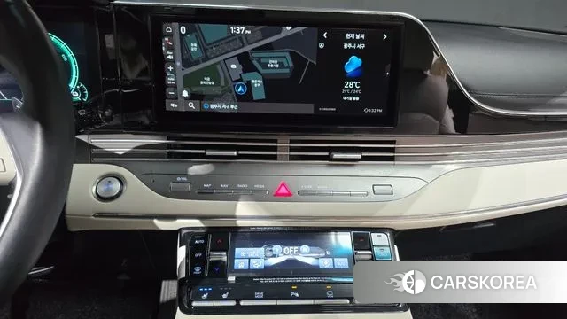 Hyundai The New Grandeur IG Hybrid 2021 Черный из Кореи, фото 5