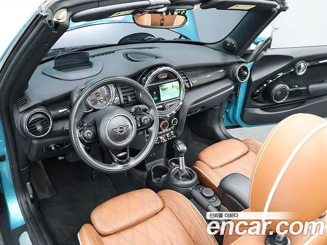 Mini Cooper S Convertible 2018 Небесно-голубой из Кореи, фото 5
