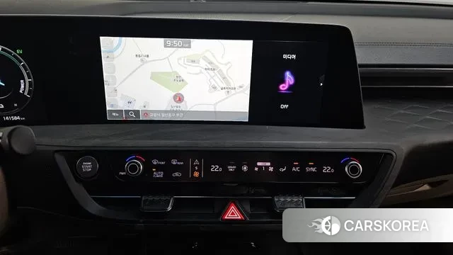 Kia K8 Hybrid 2022 Белый из Кореи, фото 5