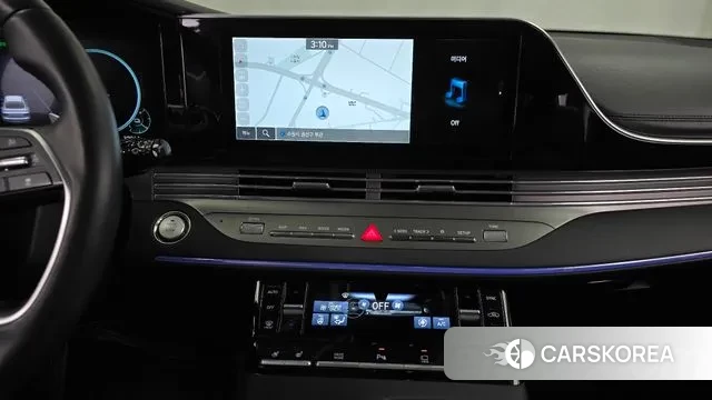 Hyundai The New Grandeur IG Hybrid 2022 Черный из Кореи, фото 5