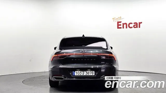Hyundai The New Grandeur IG Hybrid 2020 Серый из Кореи, фото 5