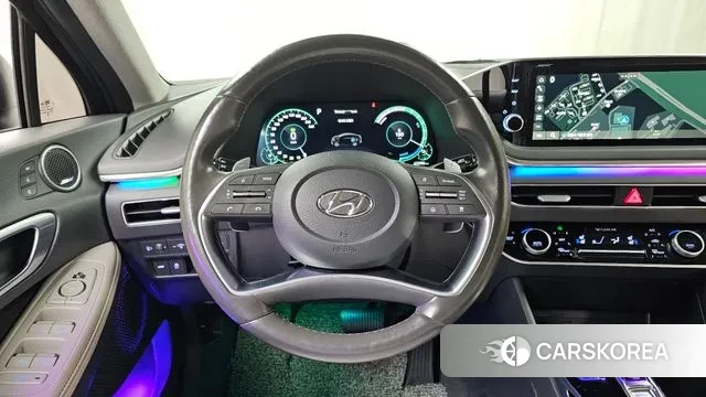 Hyundai Sonata Hybrid (DN8) 2020 Черный из Кореи, фото 5