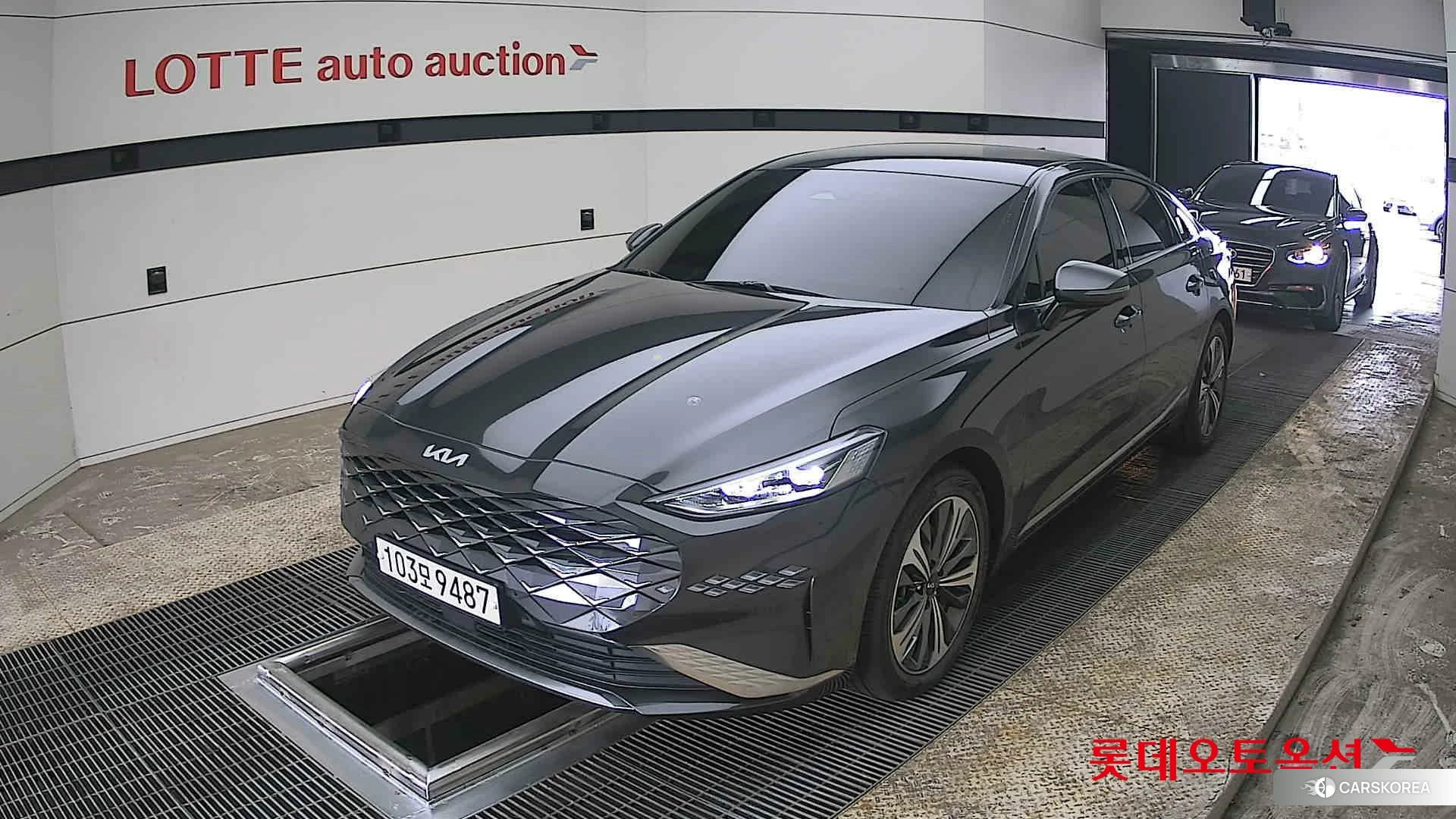 Kia K8 2022 Interstellagray из Кореи, фото 5