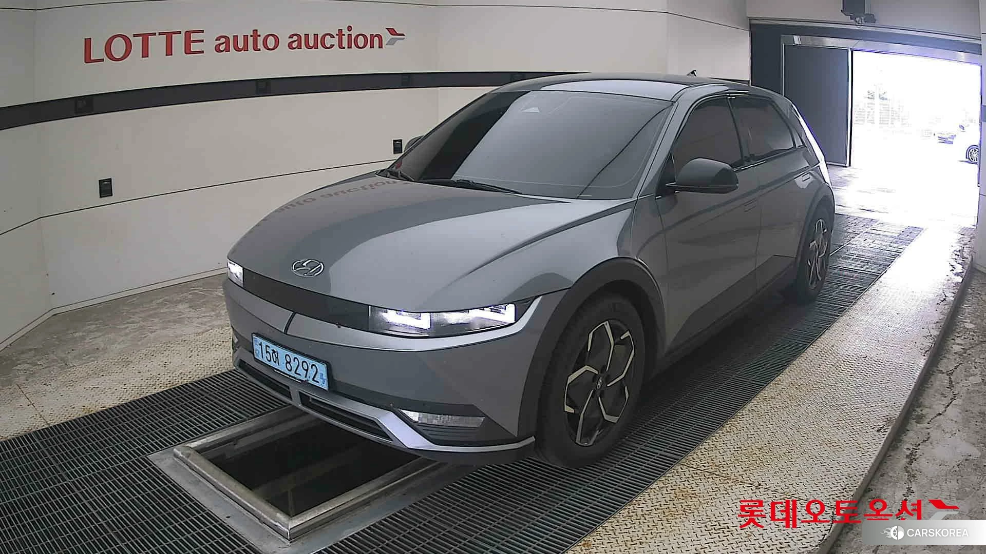 Hyundai IONIQ 5 2022 Galactic Grey Metallic из Кореи, фото 5
