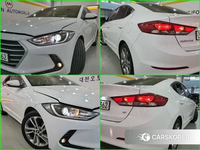 Hyundai Avante AD 2018 Белый из Кореи, фото 5