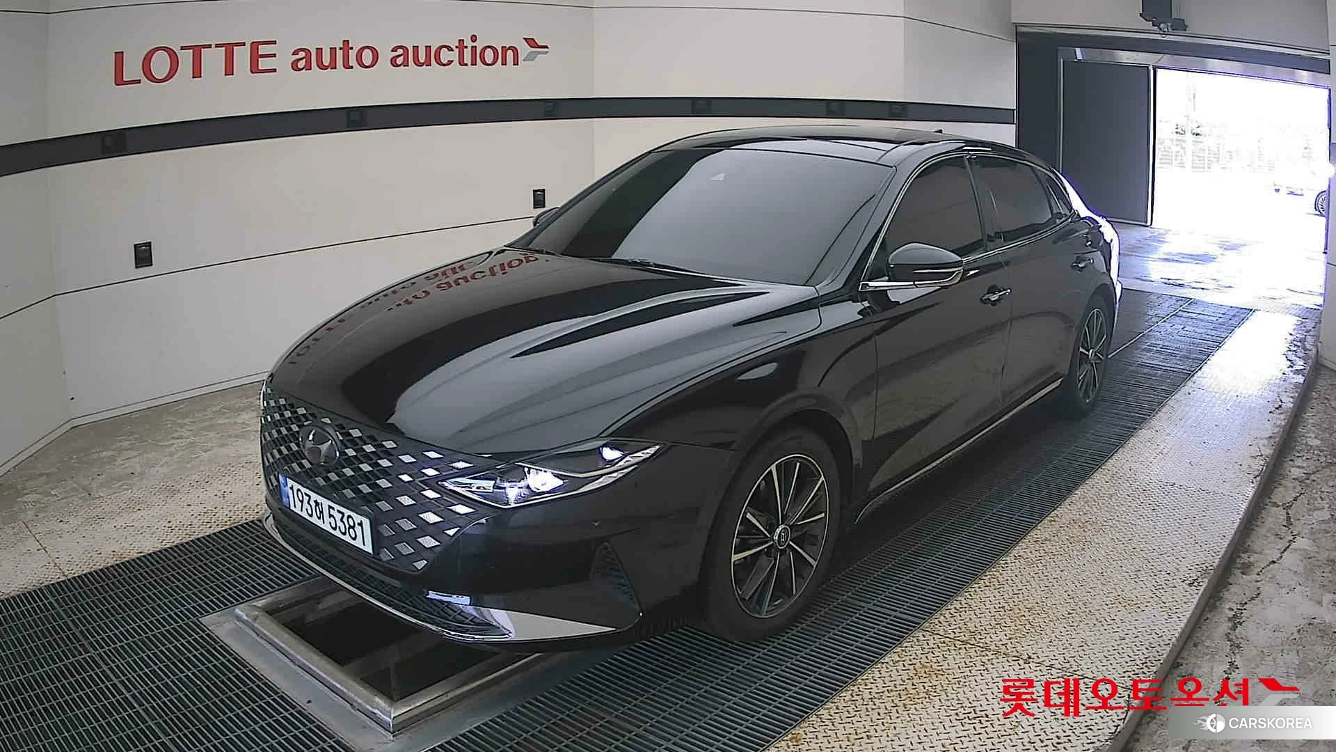 Hyundai Grandeur 2023 Abyss Black Pearl из Кореи, фото 5
