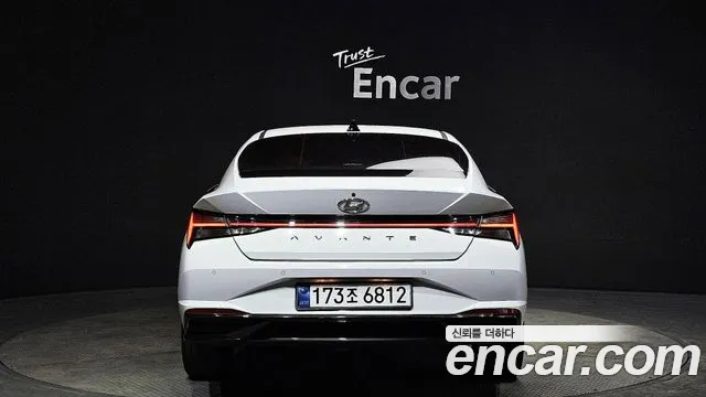 Hyundai Avante (CN7) 2020 Белый из Кореи, фото 5