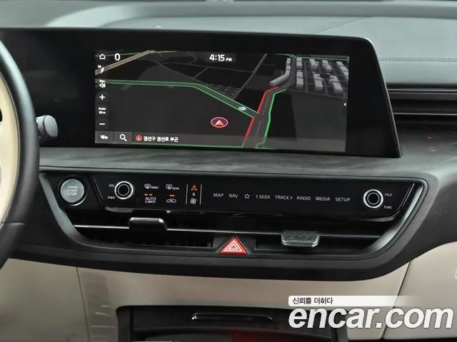 Kia K8 Hybrid 2021 Черный из Кореи, фото 5