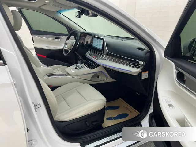 Hyundai The New Grandeur IG Hybrid 2022 Белый из Кореи, фото 5