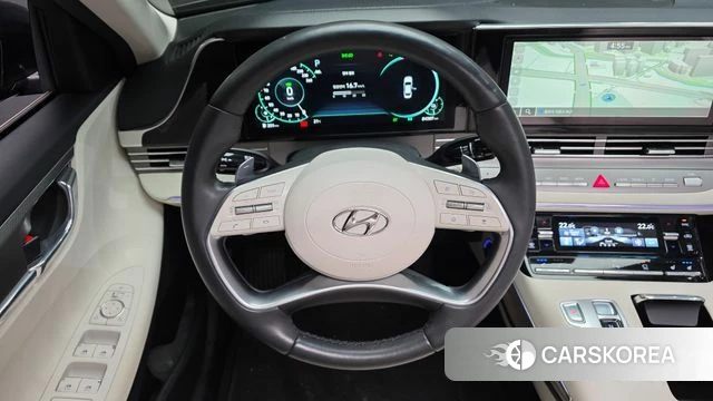 Hyundai The New Grandeur IG Hybrid 2022 Черный из Кореи, фото 5