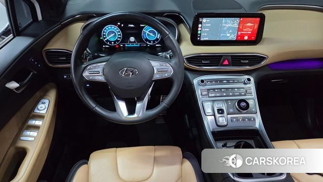 Hyundai The New Santa Fe 2023 Белый из Кореи, фото 5