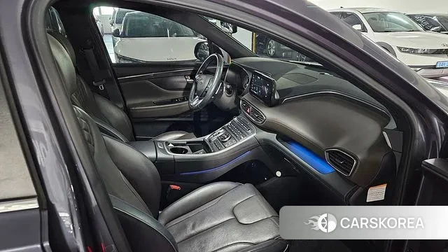 Hyundai The New Santa Fe 2021 Синий из Кореи, фото 5