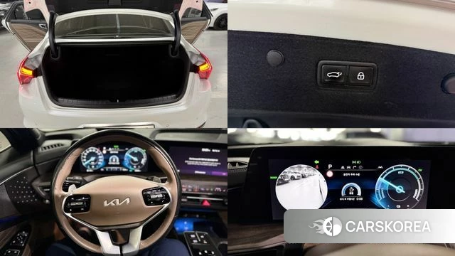 Kia K8 Hybrid 2022 Белый из Кореи, фото 5