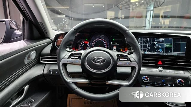 Hyundai Avante (CN7) 2022 Черный из Кореи, фото 5