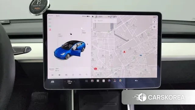 Tesla Model 3 2020 Синий из Кореи, фото 5