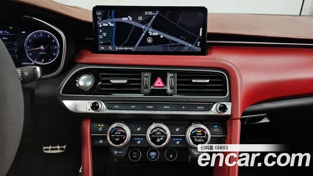 Genesis The New G70 2021 Красный из Кореи, фото 5