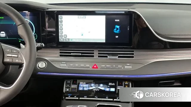 Hyundai The New Grandeur IG Hybrid 2022 Черный из Кореи, фото 5