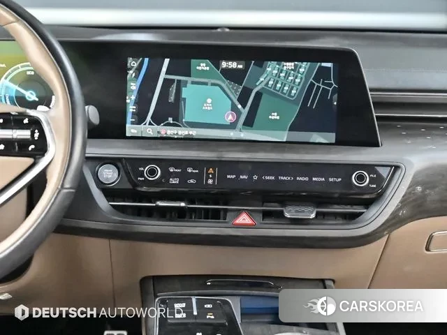 Kia K8 Hybrid 2021 Черный из Кореи, фото 5