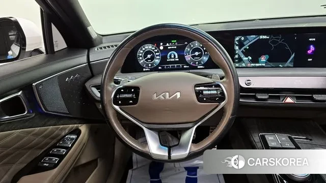 Kia K8 2021 Белый из Кореи, фото 5