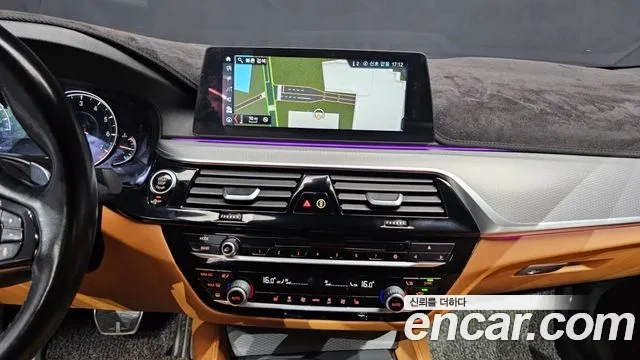 BMW 5 Series (G30) 2018 Синий из Кореи, фото 5