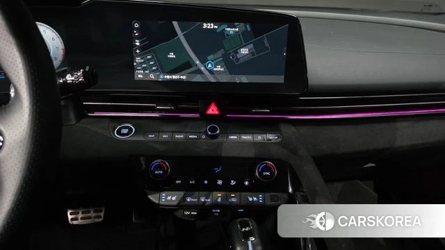 Hyundai The New Avante (CN7) 2023 Черный из Кореи, фото 5