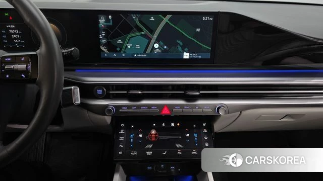 Hyundai Grandeur Hybrid (GN7) 2023 Черный из Кореи, фото 5